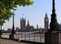 blick auf den Big Ben und das Parlement