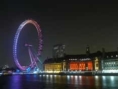 Golden Eye by night