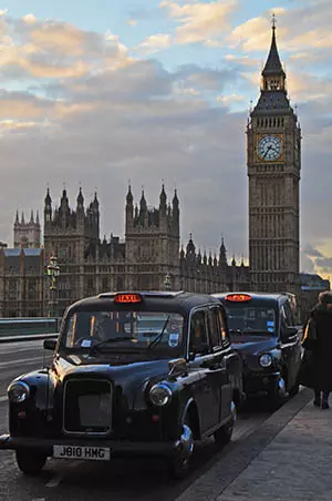 Big Benn und London Cabs